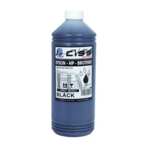 Tinta UV Brillante 1lt en Botella Plástico para Impresoras