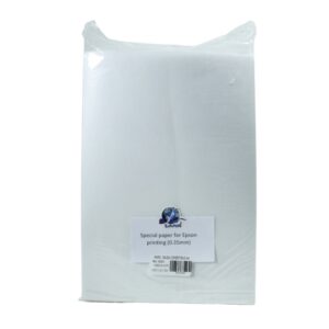 Papel de Oblea A4 0.35gr Paquete 100 Hojas para Repostería