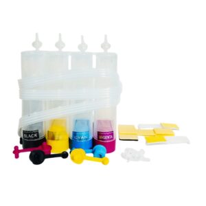 Tanque de 4 Colores 100ml para Sistema Continuo