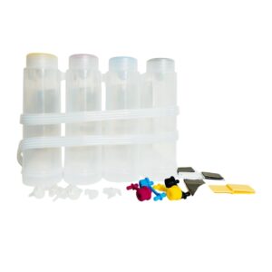Tanque de 4 Colores 500ml para Sistema Continuo