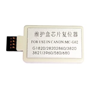 Reseteador de Chip para Caja de Mantenimiento Canon MC-G02 para G2160, G3160