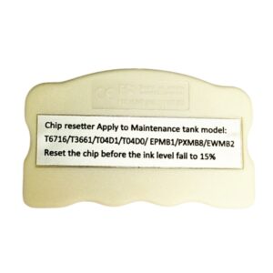 Reseteador de Chip para Caja de Mantenimiento Epson T04D1 para L6161, L6171