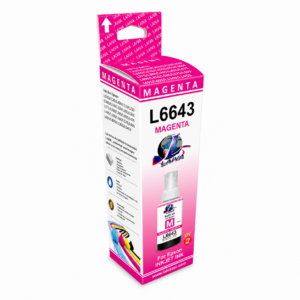 Tinta Compatible Epson UV Brillante T6643 para Impresoras L210, L355, L380, L455, L495, L555, L575
