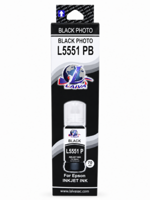 Tinta Compatible Epson L5551 black photo para Impresoras L8160, L8180