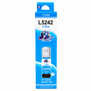 Tinta Compatible Epson L5242 cyan para Impresoras L6490, L15150, L15160