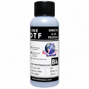 Tinta DTF de 100ml en botella de plastico para impresoras