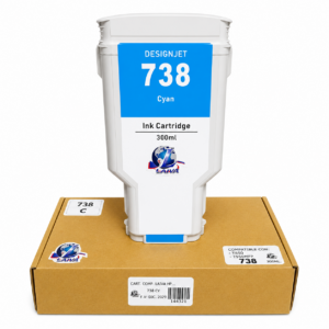 Cartucho Compatible HP 738 para impresoras T850/T950mfp