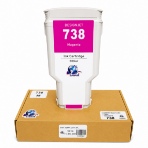 Cartucho Compatible HP 738 para impresoras T850/T950mfp