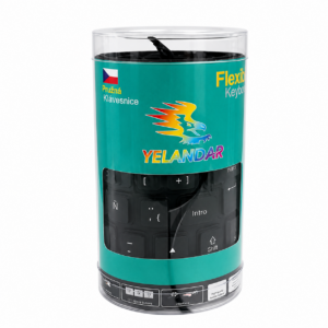 TECLADO FLEXIBLE USB YELANDAR