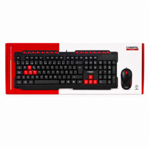 TECLADO MULTIMEDIA + MOUSE PRINCE CYB-T2000 USB CYBERTEL