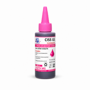 Tinta UV Brillante 100 ml en Botella Plástico para Impresoras