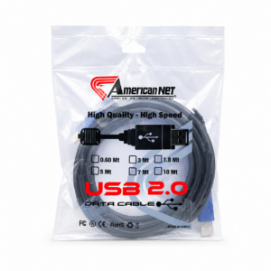 CABLE DE IMPRESORA USB 2.0 CON FILTRO DE "3 METROS" AMERICAN NET