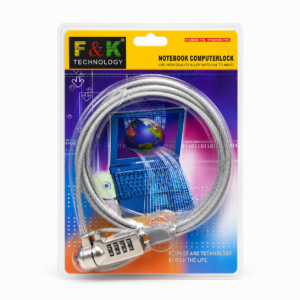 CABLE DE SEGURIDAD PARA LAPTOP CON CLAVE