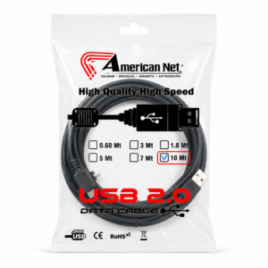 CABLE DE IMPRESORA USB 2.0 CON FILTRO DE «10 METROS» AMERICAN NET