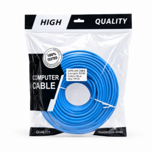 CABLE DE RED PATCH CORD CAT. 6E DE 50MT