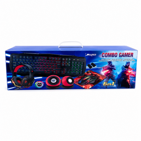 COMBO GAMER 6 EN 1 MS-53 SUPER